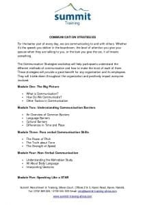 thumbnail of Communication Strategies