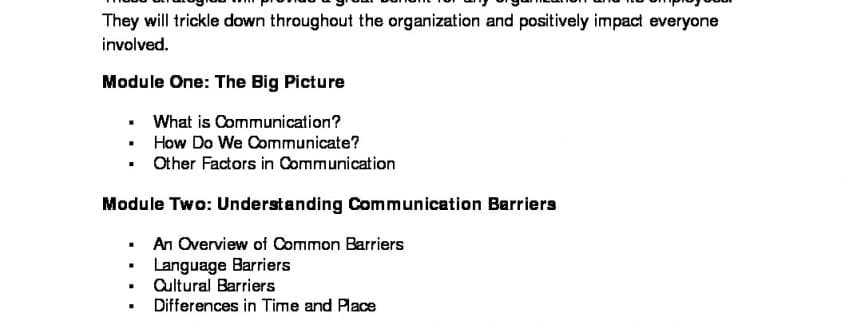 thumbnail of Communication Strategies