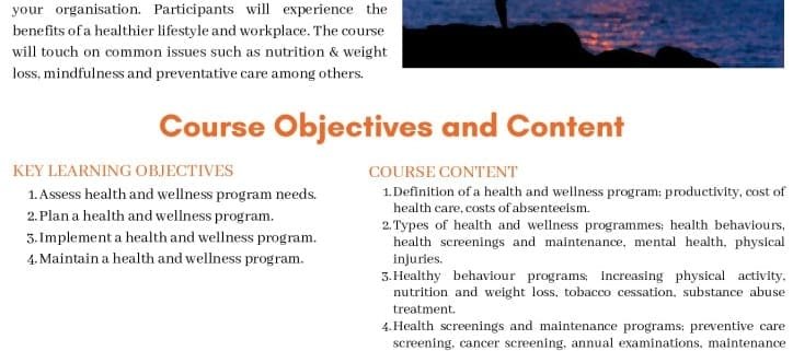 thumbnail of health and wellness at work