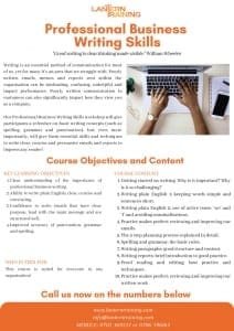 thumbnail of professional business writing skills