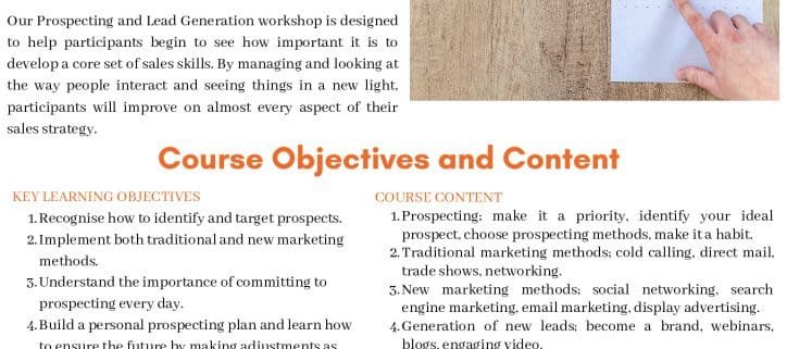 thumbnail of prospecting and lead generation