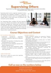 thumbnail of supervising others